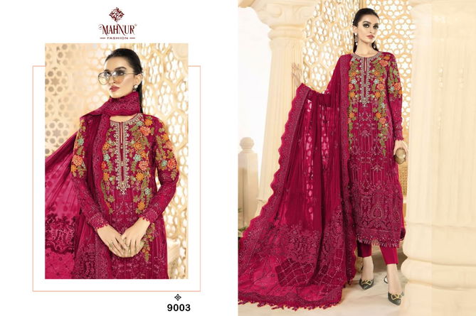 Mahnur 9 Festive Wear Embroidered Wholesale Pakistani Suits 
